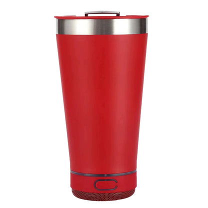 Portable Music Cup with Bottle Opener Stainless Steel 16Oz Reusable Simple Water Bottle Speaker Wireless Bluetooth Speaker