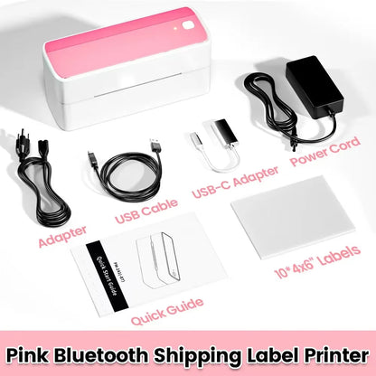 241 Bluetooth Thermal Label Printer Wireless Small Shipping Label Printer 4X6 Compatible with Iphone Android Mac Window