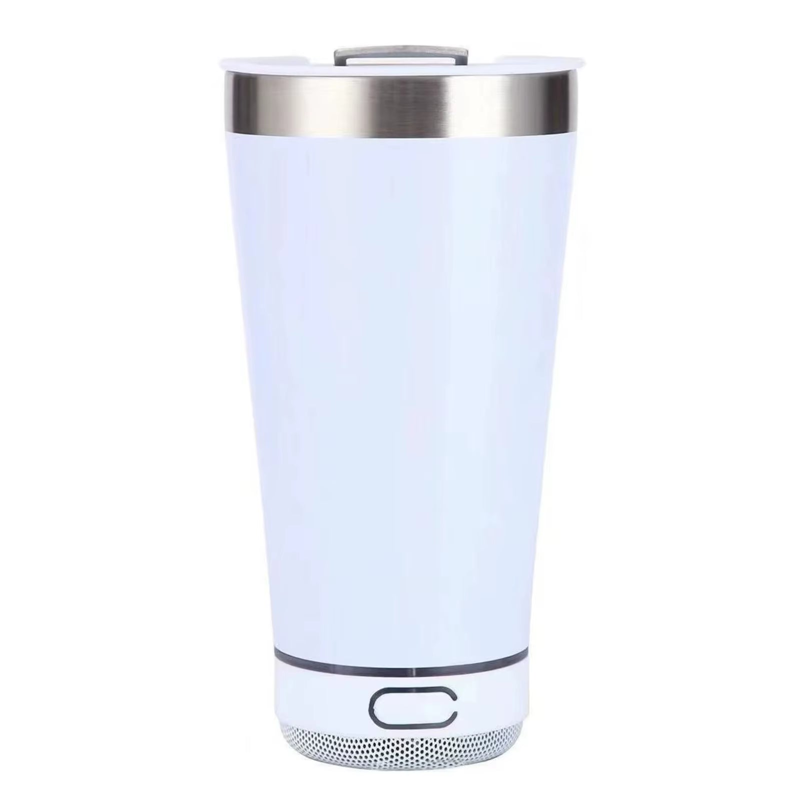 Portable Music Cup with Bottle Opener Stainless Steel 16Oz Reusable Simple Water Bottle Speaker Wireless Bluetooth Speaker