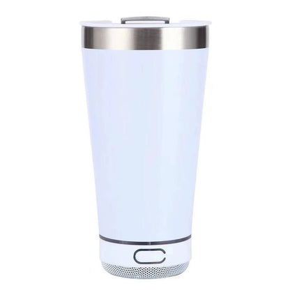 Portable Music Cup with Bottle Opener Stainless Steel 16Oz Reusable Simple Water Bottle Speaker Wireless Bluetooth Speaker