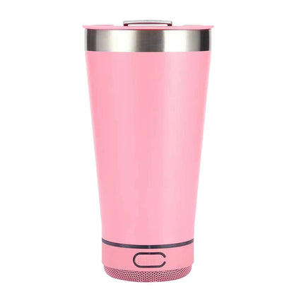 Portable Music Cup with Bottle Opener Stainless Steel 16Oz Reusable Simple Water Bottle Speaker Wireless Bluetooth Speaker