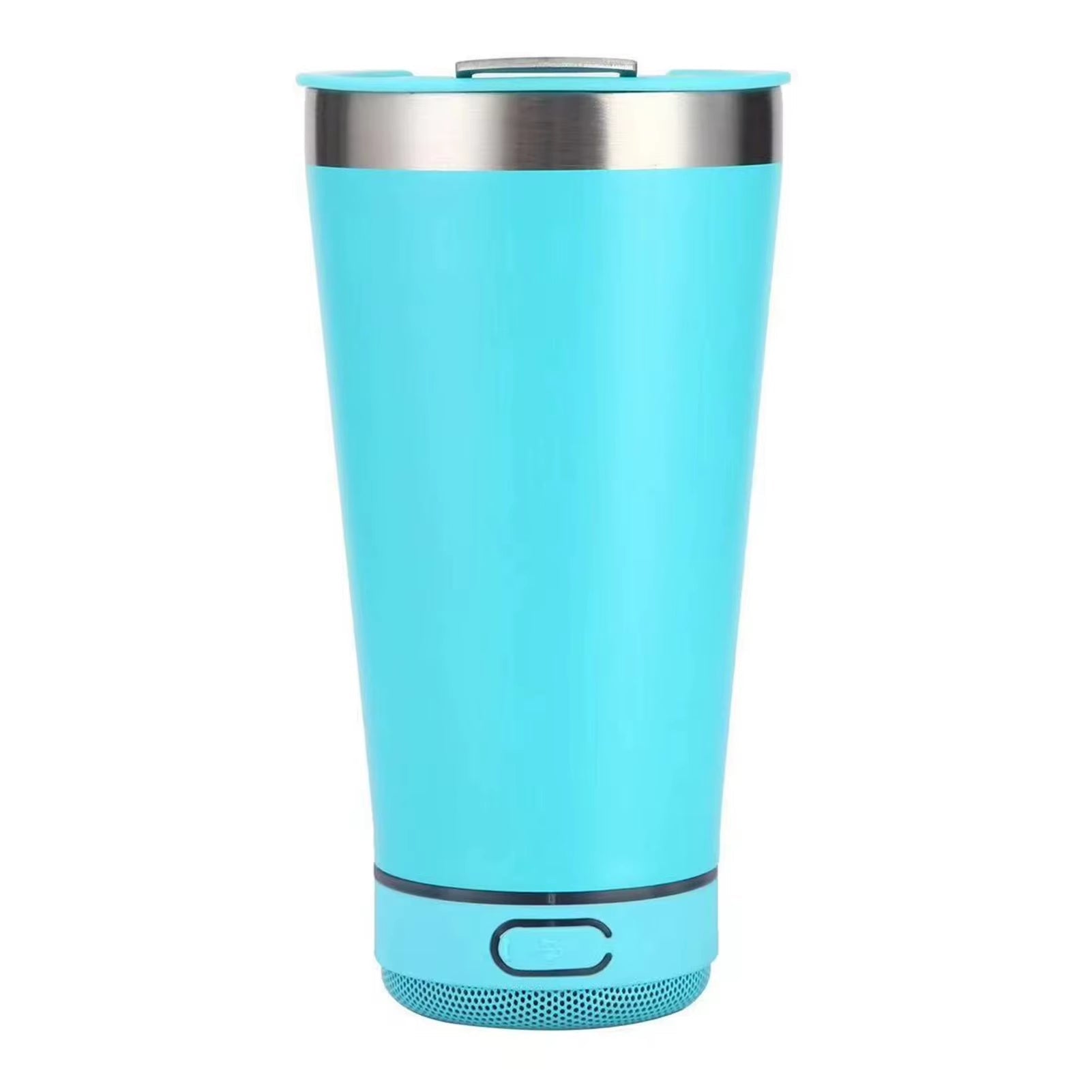 Portable Music Cup with Bottle Opener Stainless Steel 16Oz Reusable Simple Water Bottle Speaker Wireless Bluetooth Speaker