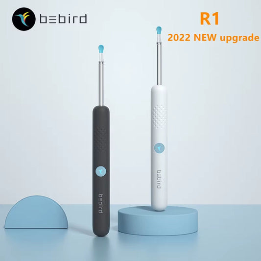 2025 NEW  R1 Smart Visual Ear Sticks Endoscope 300W High Precision Earpick Mini Camera Otoscope for Ear Cleaning