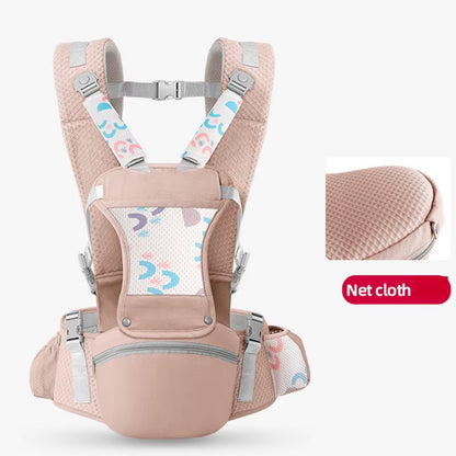 2025 New Style Newborn Ergonomic Baby Carrier Backpack Infant Baby Hipseat Carrier Front Facing Ergonomic Kangaroo Baby Wrap Sli