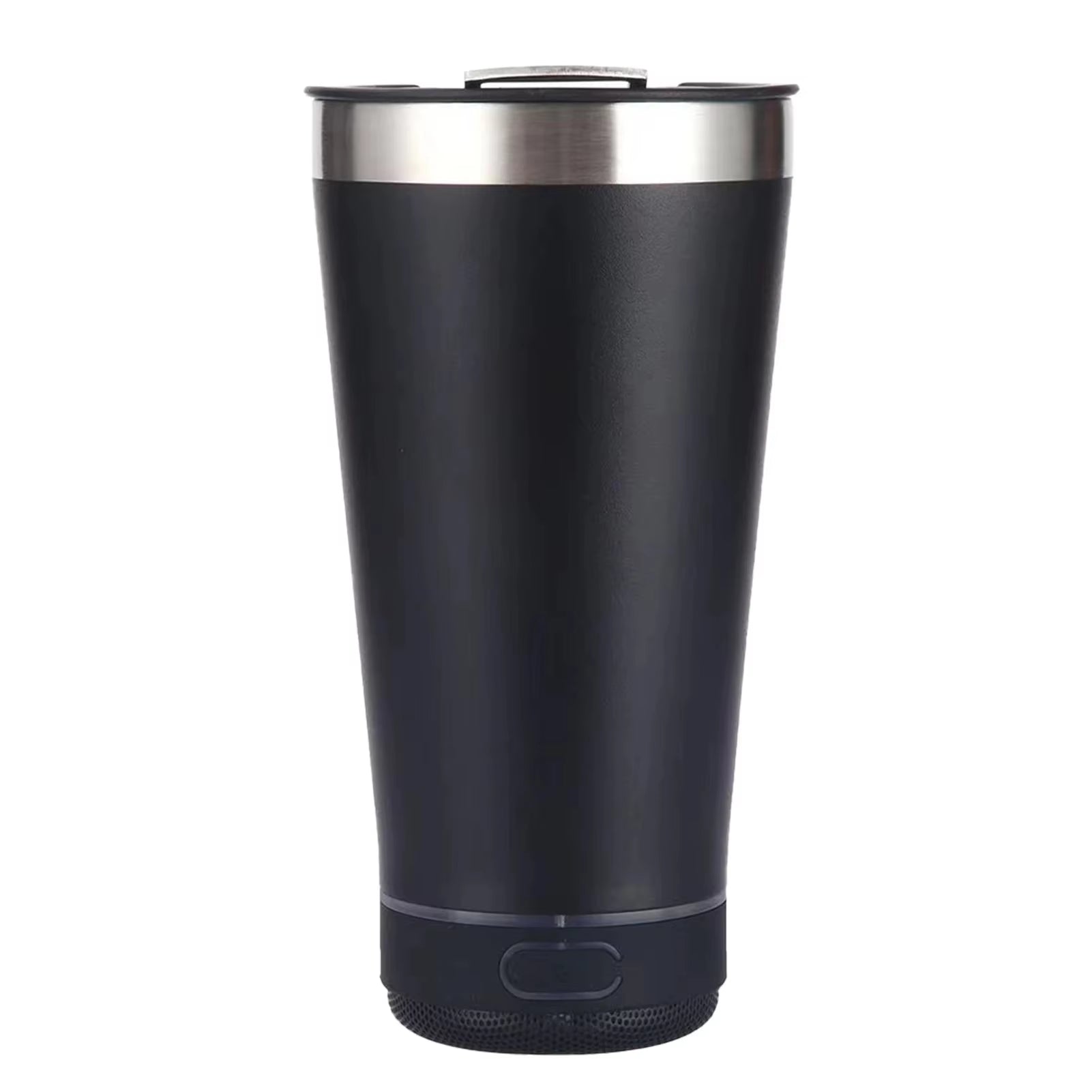 Portable Music Cup with Bottle Opener Stainless Steel 16Oz Reusable Simple Water Bottle Speaker Wireless Bluetooth Speaker